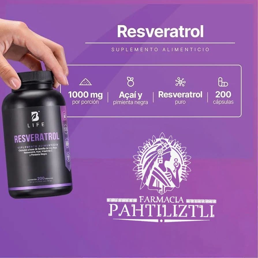 Resveratrol capsulas