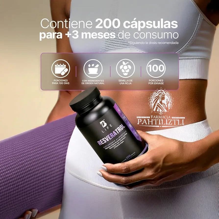 Resveratrol mas capsulas
